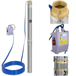 Pompa głębinowa do studni głębinowej MSW 10800 L/godz. do 96 m