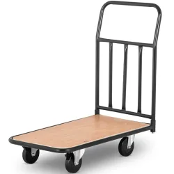Wózek platformowy magazynowy ręczny składany 1 burta do 250 kg 95 x 50 cm