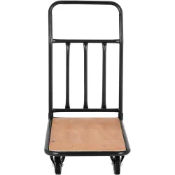 Wózek platformowy magazynowy ręczny składany 1 burta do 250 kg 95 x 50 cm