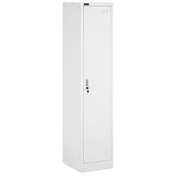 Szafa skrytka socjalna ubraniowa metalowa z zamkiem na klucz 1-drzwiowa wys. 180 cm
