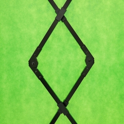 Tło fotograficzne GREEN SCREEN podłogowe rozwijane przenośne 133.5x199 cm