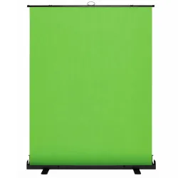Tło fotograficzne GREEN SCREEN podłogowe rozwijane przenośne 166.2x199 cm