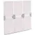 Lampa do uprawy wzrostu roślin pełne spektrum 72 x 60 cm 1404 LED 600 W srebrna