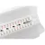 Lampa do wzrostu uprawy roślin pełne spektrum 25 x 12 cm 68 LED 50 W srebrna