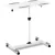 Stolik stojak pod laptopa odchylany regulowany 2 blaty 43 x 91 cm 700 - 1100 mm