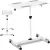 Stolik stojak pod laptopa odchylany regulowany 2 blaty 43 x 91 cm 700 - 1100 mm