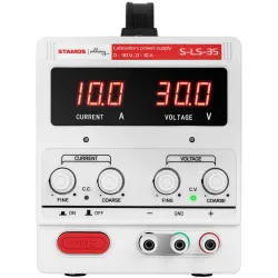 Zasilacz laboratoryjny serwisowy 0-30 V 0-10 A DC 300 W LED