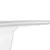 Wylewka wodospadowa z oświetleniem LED 45 cm wypływ wody 395 mm