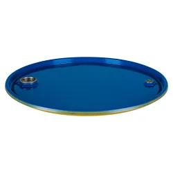 Beczka stalowa metalowa ISO OH zdejmowane wieko 2 otwory 2'' i 3/4'' lakierowana 210L
