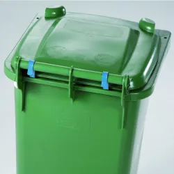 Metalowa ramka do zamocowania worka na śmieci na koszu kuble 240L
