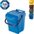 Kosz pojemnik do segregacji sortowania śmieci URBA PLUS 40L - niebieski