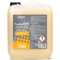 Płyn do maszynowego i ręcznego prania dywanów i tapicerki CLINEX Textile EXT 5L