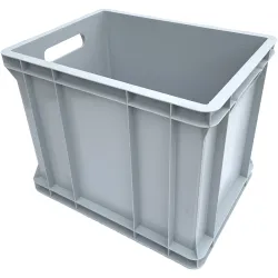 POJEMNIK MAGAZYNOWY 400x300x320 SZARY