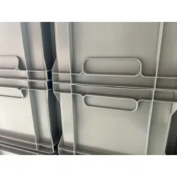 POJEMNIK 400x300x220 SZARY ZESTAW 96 SZT II GAT.