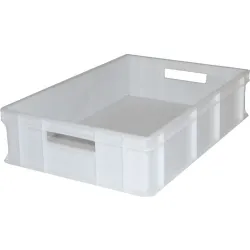 POJEMNIK PLASTIKOWY 600x400x140 BIAŁY