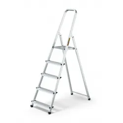 Drabina aluminiowa 5 stopnie 125 kg