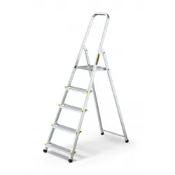 Drabina aluminiowa 5 stopnie 150 kg