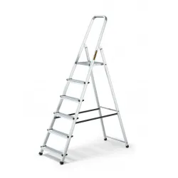 Drabina aluminiowa 7 stopnie 125 kg
