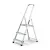 Drabina aluminiowa 3 stopnie 125 kg