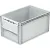POJEMNIK 600X400X270 Z OKNEM INSPEKCYJNYM ZAMYKANYM