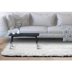 DYWAN SHAGGY ANTYSLIP 80x120 cm BIAŁY