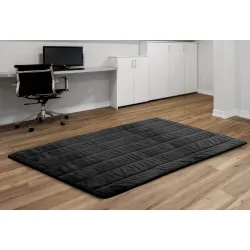 DYWAN RABBIT ANTYSLIP 120x160 cm CZARNY