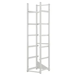 REGAŁ Z POJEMNIKAMI 400x300x220 SZARE Z OKNEM INSPEKCYJNYM
