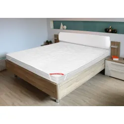 Nakładka / ochraniacz na materac pikowana niciowo 90x200cm biała