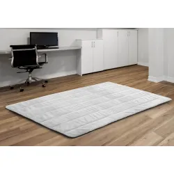 DYWAN RABBIT ANTYSLIP 120x160 cm SZARY