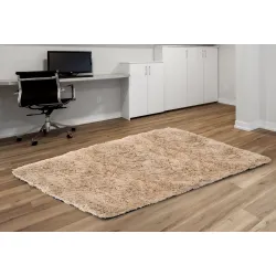 DYWAN SHAGGY ANTYSLIP 120x160 cm BEŻOWY