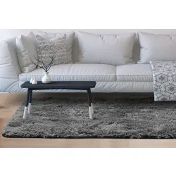 DYWAN SHAGGY ANTYSLIP 80x160 cm CIEMNOSZARY