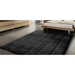 DYWAN RABBIT ANTYSLIP 120x160 cm CZARNY