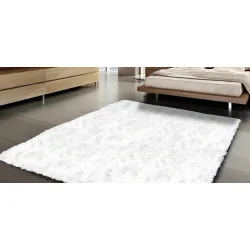 DYWAN SHAGGY ANTYSLIP 120x160 cm BIAŁY