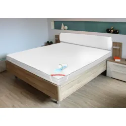 Nakładka / ochraniacz na materac wodoodporna 90x200cm biała