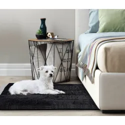 DYWAN RABBIT ANTYSLIP 80x120 cm CZARNY