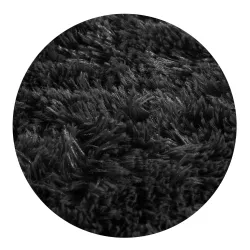 DYWAN SHAGGY ANTYSLIP 160x220 cm CZARNY