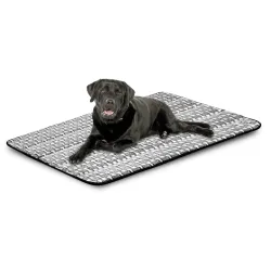 Legowisko dla psa mata 80x60 cm polar kości antyslip